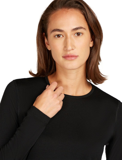 Koszulka damska z długim rękawem Icebreaker 200 Oasis LS Crewe