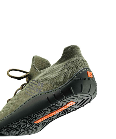 Buty minimalistyczne damskie Brubeck Barefoot MERINO - khaki