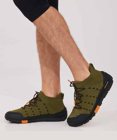 Buty turystyczne męskie Brubeck TREK MERINO - khaki