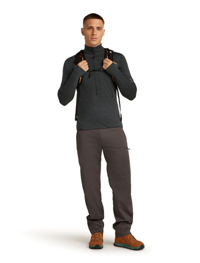 Bluza męska merino Icebreaker 200 RealFleece Descender LS Half Zip