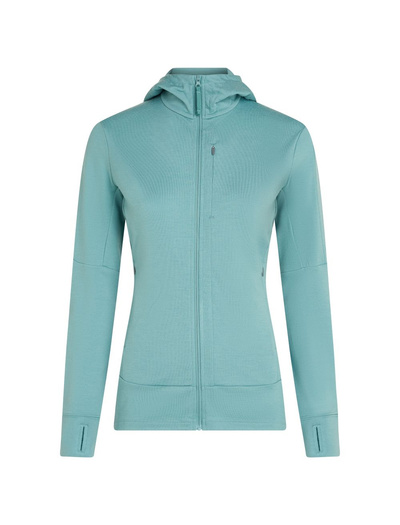 Bluza damska merino Icebreaker 260 Quantum IV LS Zip Hoodie