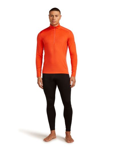 Koszulka męska z długim rękawem merino Icebreaker 200 Oasis LS Half Zip
