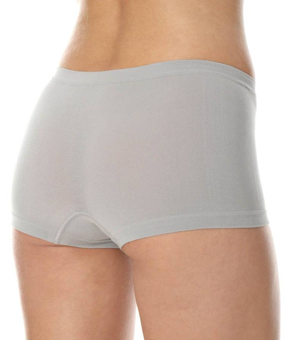 Majtki damskie bokserki Brubeck hipster COMFORT COTTON szary