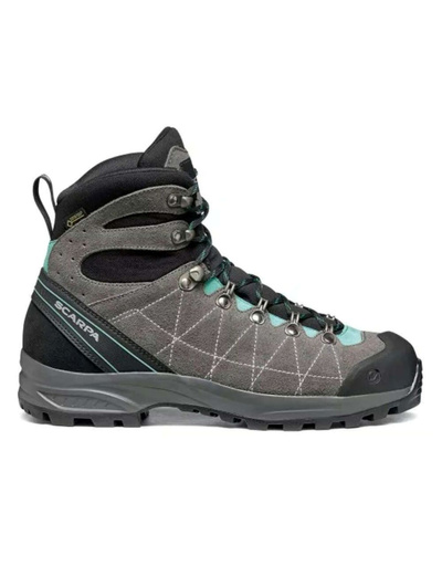 Buty trekkingowe damskie Scarpa Revolution GTX kolor TITANIUM-GREEN BLUE