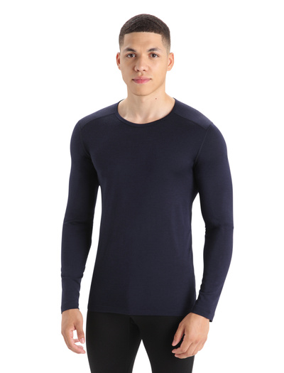 Koszulka męska z długim rękawem merino Icebreaker 200 Oasis LS Crewe