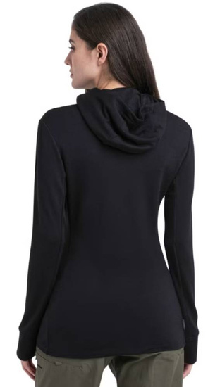 Bluza damska merino Icebreaker 260 Quantum IV LS Zip Hoodie