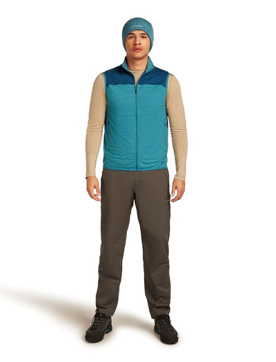 Kamizelka męska merino Icebreaker 300 RealFleece Descender Vest