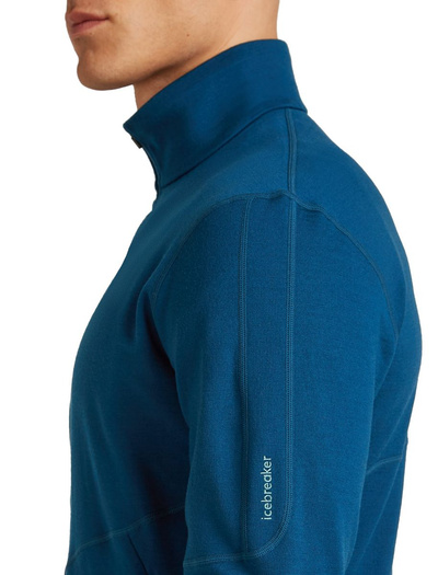 Bluza męska merino Icebreaker 560 RealFleeceTM Elemental LS Zip