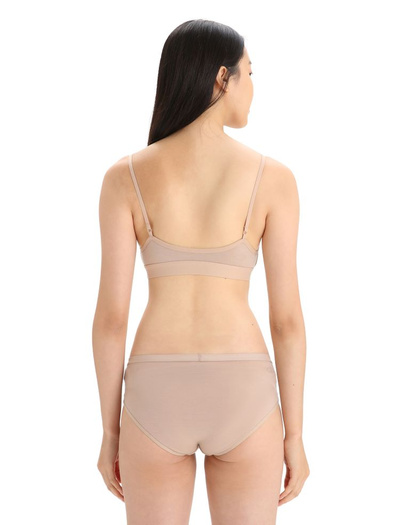 Biustonosz Icebreaker merino 150 Siren Bra PRALINE