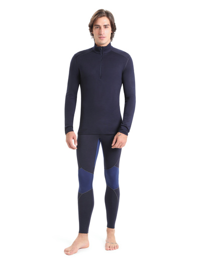 Koszulka męska z długim rękawem merino Icebreaker 260 Tech LS Half Zip