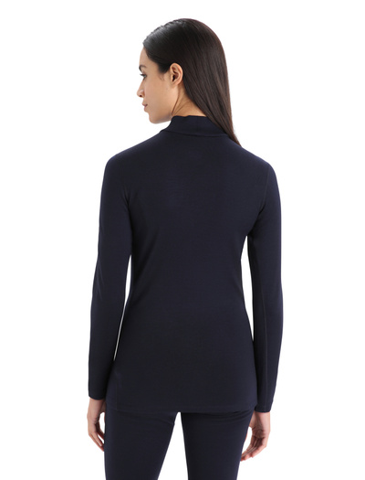 Koszulka damska z długim rękawem merino Icebreaker 260 Tech Turtleneck