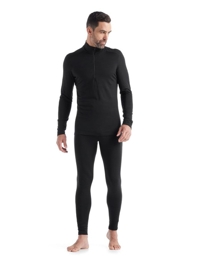 Koszulka męska z długim rękawem Icebreaker 200 Oasis LS Half Zip