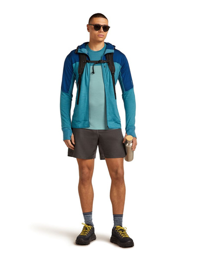 Koszulka męska z krótkim rękawem merino Icebreaker 125 Cool-Lite Sphere SS Tee Colour Block