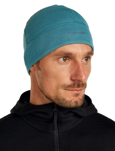 Czapka merino Icebreaker unisex 260 Waffle Knit Rever Beanie