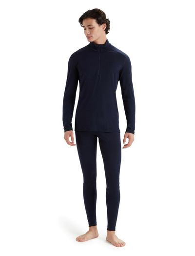Koszulka męska z długim rękawem merino Icebreaker 200 Oasis LS Half Zip