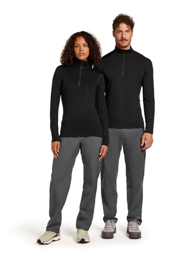 Koszulka damska z długim rękawem merino Icebreaker 200 Oasis LS Half Zip