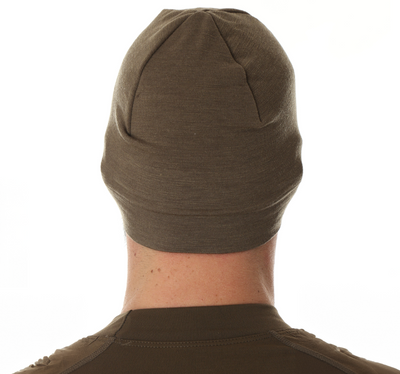 Czapka merino Brubeck dwuwarstwowa RANGER WOOL khaki