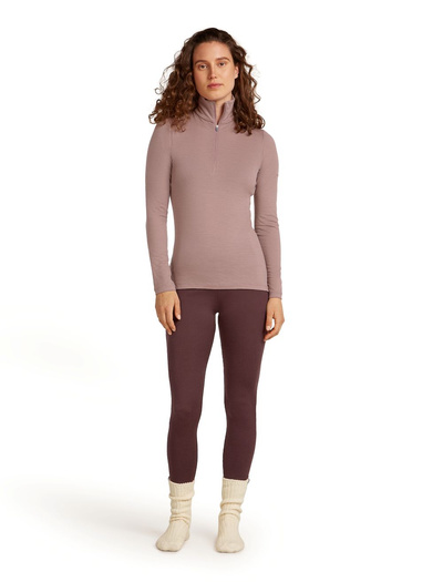 Koszulka damska z długim rękawem merino Icebreaker 200 Oasis LS Half Zip