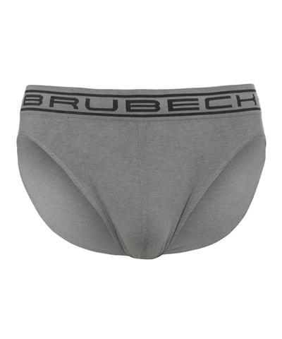 Majtki męskie slipy Brubeck classic COMFORT COTTON szary