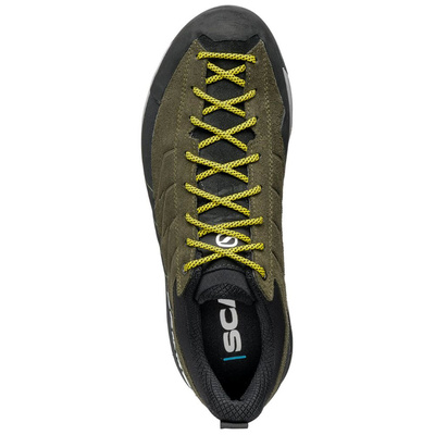 Buty podejściowe skórzane Scarpa Mescalito kolor GREEN-FOREST