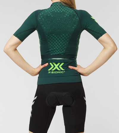 Koszulka damska z krótkim rękawem X-BIONIC TWYCE 4.0 BIKE ZIP