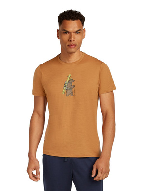 Koszulka męska z krótkim rękawem Icebreaker 150 Tech Lite SS Tee Bear Tour