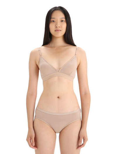 Biustonosz Icebreaker merino 150 Siren Bra PRALINE