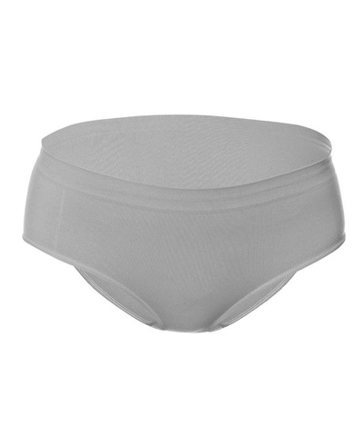 Majtki damskie Brubeck z wysokim stanem Classic COMFORT COTTON szary