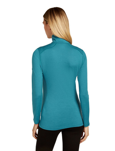 Koszulka damska z długim rękawem merino Icebreaker 200 Oasis LS Half Zip