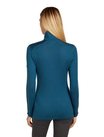 Koszulka damska z długim rękawem merino Icebreaker 260 Tech LS Half Zip