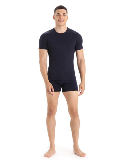 Koszulka męska z krótkim rękawem merino Icebreaker 150 Anatomica SS Crewe