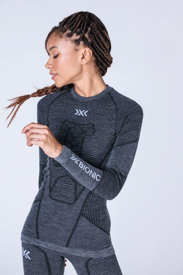 Koszulka damska z długim rękawem X-Bionic Symbio Merino