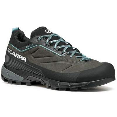Buty podejściowe damskie skórzane Scarpa Rapid XT GTX kolor SHARK-AQUA