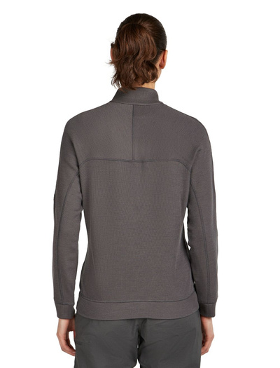 Bluza damska merino Icebreaker 260 Waffle Knit Wander LS Half Zip