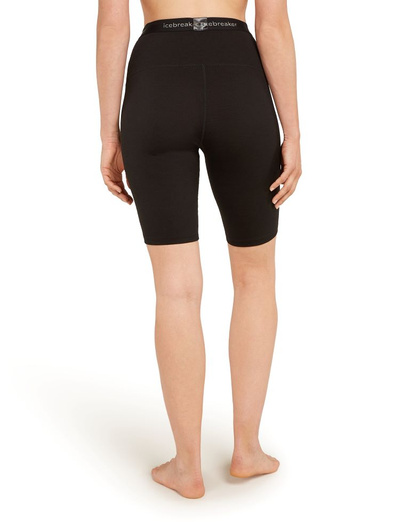 Spodenki damskie merino Icebreaker 200 Oasis Shorts BLACK