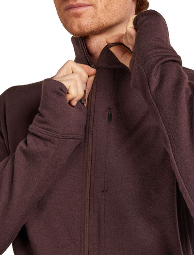 Bluza męska merino Icebreaker 260 Quantum LS Zip