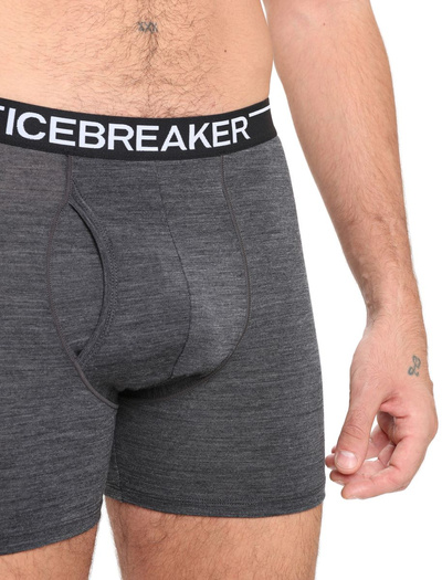 Majtki męskie bokserki 150 Icebreaker Anatomica Boxers wFly