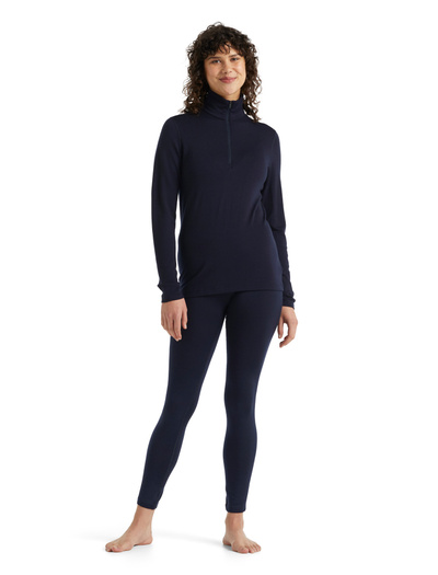 Koszulka damska z długim rękawem merino Icebreaker 260 Tech LS Half Zip