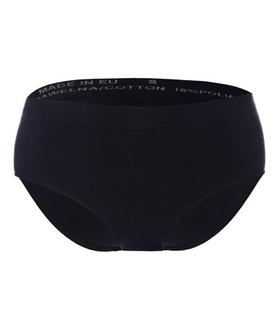 Majtki damskie Brubeck z wysokim stanem Classic COMFORT COTTON granatowy