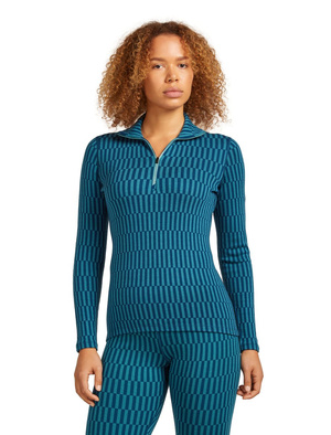 Koszulka damska z długim rękawem merino Icebreaker 260 Vertex LS Half Zip