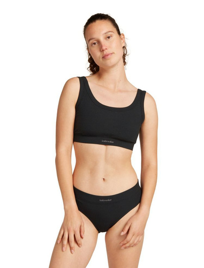 Majtki damskie Icebreaker Rib Lotus Hipster