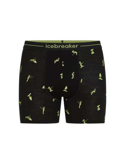 Majtki męskie bokserki 150 Icebreaker Anatomica Boxers Snow Day