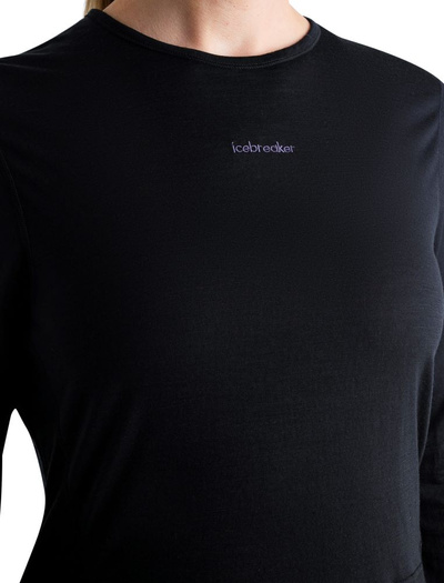 Koszulka damska Icebreaker 125 ZoneKnit Energy Wind LS Tee