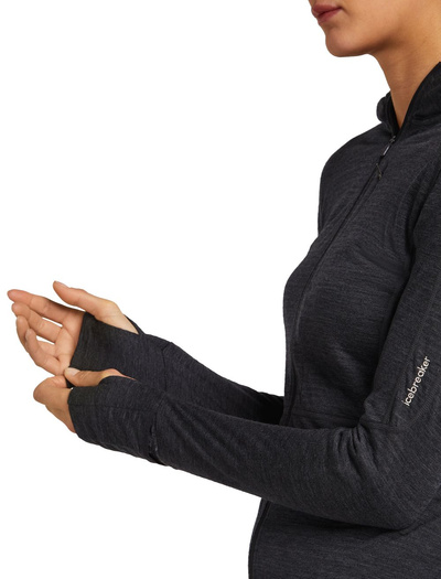 Damska bluza z kapturem merino Icebreaker 200 Realfleece Descender