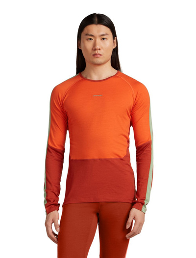 Koszulka męska narciarska merino Icebreaker Merino 200 Oasis+ LS Crewe