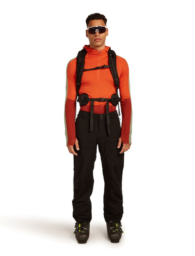 Bluza męska z kapturem Icebreaker Merino 200 Oasis+ LS Half Zip Hoodie