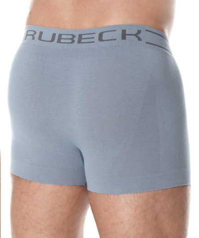 Majtki męskie bokserki Brubeck classic COMFORT COTTON stalowy