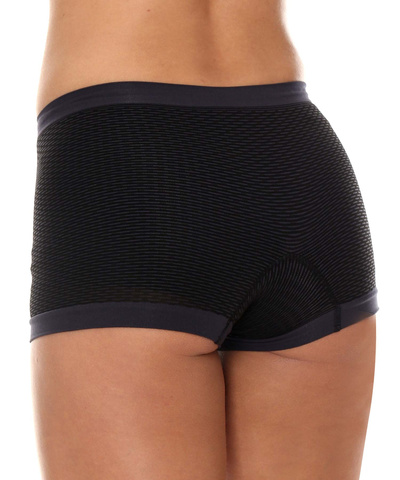 Majtki damskie bokserki Brubeck Base Layer czarny