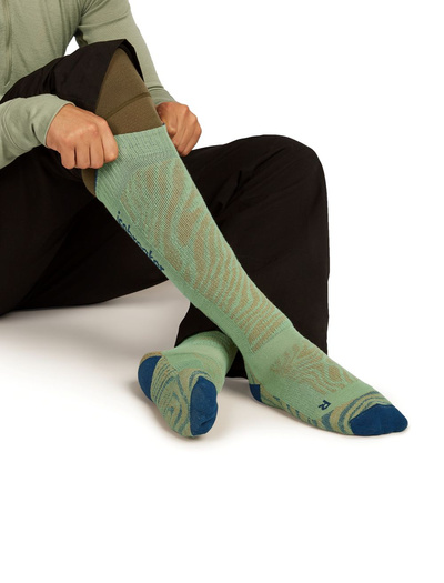 Skarpety narciarskie męskie Icebreaker Merino Ski+ Medium OTC Mountain Contour