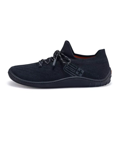 Buty minimalistyczne damskie Brubeck Barefoot MERINO - czarny